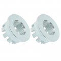 M Mati 2 Pcs Rear Axle Nuts With Pins For Honda Rancher 350 400 420 Foreman 450 500 520 Recon 250 Rubicon Rincon 650 680