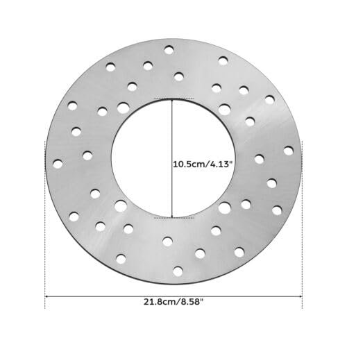 Rear Brake Disc Rotor For Polaris Rzr 570 2012 2021 800 2008 2014 Sportsman 400 500 700 Ace 325 Etx 8 58 In Stainless Steel 2