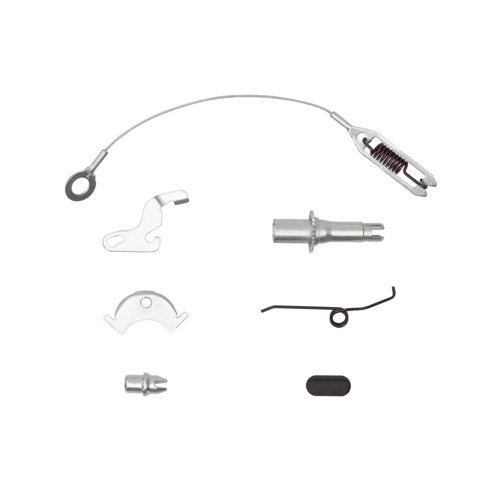 Drum Adjuster Set For Mazda B2500 1998 1999 2000 2001 Driver Side Alx-pau-df-372-54019-cla6 Black Standard Replacement Part