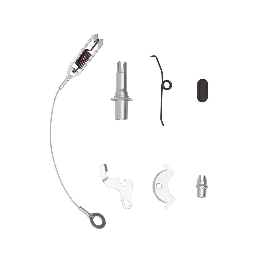Drum Adjuster Set For Mazda B2500 1998 1999 2000 2001 Driver Side Alx-pau-df-372-54019-cla6 Black Standard Replacement Part