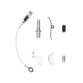 Drum Adjuster Set For Mazda B2500 1998 1999 2000 2001 Driver Side Alx-pau-df-372-54019-cla6 Black Standard Replacement Part