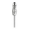 Spetool 1 4 Shank 2 Cutting Diameter Bottom Bearing Compression Spiral Flush Trim Router Bit Solid Carbide Template For Pattern 