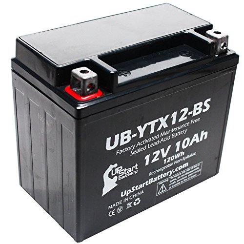 3-pack Replacement 2008 Polaris Phoenix Sawtooth 200 Cc Factory Activated Maintenance Free Atv Battery 12v 10ah Ub-ytx12-bs