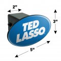 Ted Lasso Logo Oval Tow Trailer Hitch Cover Plug Insert