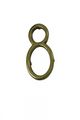 Bright Solid Brass 3 Address House Number 8 Pin Mount Renovator S Supply 