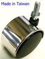 Oajen 2 50mm Chrome Caster Pack Of 4 M8 1 25 X 205mm Metric Threaded Stem 