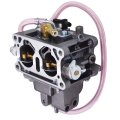 Carburetor 15003-2766 Replacement For Mule 3000 3010 3020 Trans 4x4 2001-2008 Includes Housing Chrome Finish Part Numbers 