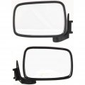 Mazda B2000 1986 1987 Door Mirror Driver And Passenger Side Pair Manual Glass Folding Non-heated Paintable Ma1320101 Ma1321101 