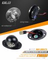 Hercoo Led License Plate Light Tag Lamp Rear Lights Socket Pigtail Wire Harness Plugs Assembly Compatible With Dodge Ram 1500
