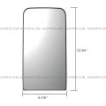 Door Mirror Main With Power And Heating Circuit Fit 2008 2015 Freightliner Cascadia Truck