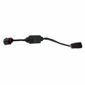 Wire Harness Adaptor For Jeep Wrangler 2007 To 2017 Led Hl Upgrade Set Clx M0 Sp 333 1187nxud Cl360a50 Black Plastic Standard 