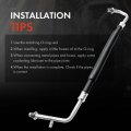 A-premium A C Suction Line Hose Assembly Compatible With Ford Mustang 1999 V8 4 6l Compressor To Evap