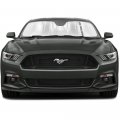 Ipick Image Made For Ford Mustang Gt 2015 To 2022 Custom Fit Silver Reflective Bubble Roll-up Auto Windshield Sun Shade