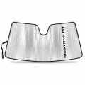 Ipick Image Made For Ford Mustang Gt 2015 To 2022 Custom Fit Silver Reflective Bubble Roll-up Auto Windshield Sun Shade