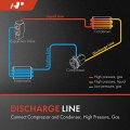 A-premium A C Discharge Line Hose Assembly Compatible With Jeep Grand Cherokee 2012-2021 Dodge Durango 2011-2021 5 7l 6 4l