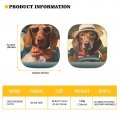 Scrawlgod Funny Dog Cars Front Windshield Sunshades Visors Protector Shade Sun Blocker Animals Interior Accessories Keep Your