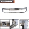 Front Bumper Lower Open Skid Plate Valance Chrome Plastic Replacement For Sierra 1500 2022-2024 84878745
