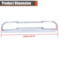 Front Bumper Lower Open Skid Plate Valance Chrome Plastic Replacement For Sierra 1500 2022-2024 84878745