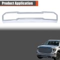 Front Bumper Lower Open Skid Plate Valance Chrome Plastic Replacement For Sierra 1500 2022-2024 84878745