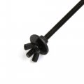 Uxcell Black Adjustable Battery Hold Down Bolts Clamp Bracket Holder For Auto Car