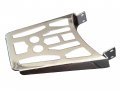 Sissy Bar Backrest Luggage Rack For 2002-2009 Honda Vtx1300c Vtx1800c Vtx1800f Contoured