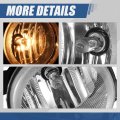 Auto Dynasty Front Bumper Driving Fog Light Lamps Compatible With Dodge Journey Magnum Jeep Wrangler Jk Chrysler Pt Cruiser 300