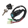 Ignition Key Switch Replacement For 35100-hm8-000 Honda Trx250 97-14 Recon Trx250ex 01-05 