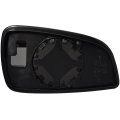 Driver And Passenger Side Mirror Glass For 2008-2012 Chevy Malibu 07-09 Saturn Aura Diagonal 8-1 4 Inch Replaces 15902389 Pl