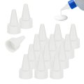 24 Pcs Snip Tip Applicator 1 Extra Tips Caps For Glue Replacement Plastic Adhesive Nozzle And Precision Bottle Tubes Dispensing 