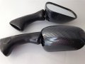 Httmt Mt072- Motorcycle Cabron Fiber Racing Mirrors Compatible With Cbr 600 F2 F3 Cbr900rr Cbr1000f Vfr750f Vfr800f 1990 To