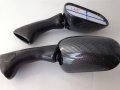 Httmt Mt072- Motorcycle Cabron Fiber Racing Mirrors Compatible With Cbr 600 F2 F3 Cbr900rr Cbr1000f Vfr750f Vfr800f 1990 To