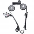 A-premium Engine Timing Chain Kit W Guide Sprocket Guide More Fits Dohc 4cyl 1 8l Compatible With Nissan Sentra 2001-2006