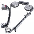 A-premium Engine Timing Chain Kit W Guide Sprocket Guide More Fits Dohc 4cyl 1 8l Compatible With Nissan Sentra 2001-2006