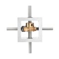 Gear Box 90 Degree Right Angle Wormbox 1 30 Reduction Gearbox Module Teeth Gear Aluminum Frame Simple Mechanical Diy With 8mm 