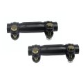 1970 To 1977 Gm A Body Tie Rod Sleeves Black Zinc Plated 2 Piece Set Inl11191 