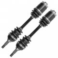 Caltric Front Left And Right Axles Compatible With Arctic Cat 500 4x4 Auto 2000 2001 Man 2001