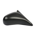 Black Passenger Side View Mirror Textured With Manual Remote Non-folding Compatible For 1996-2000 Honda Civic 76200s00a05 