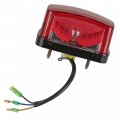 Caltric Taillight Assembly With Bulb Compatible Yamaha Rhino 450 Yxr450f 4x4 2006 2007 2008 2009