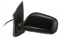 Fit System Driver Side Mirror For Toyota Yaris Sedan Black Foldaway Power 