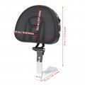 Topteng Motorcycle Backrest Adjustable Driver Fits For Can-am Spyder Rt Se6 2017 Sm6 2014