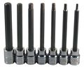 Atd Tools 13787 Extra Long 7-piece Metric Hex Bit Socket Set 