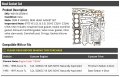 Head Gasket Set Compatible With 1996-1998 Acura Tl Sedan 4-door V6 3 2l 5l Sohc C32a1 C32a6 C35a1