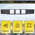 Kuafu Front Lower Grille Trim Panel Compatible With 2015 2016 2017 Ford F-150 F150 Fl3z17e810ca Fo1044110 Bumper Grill Black