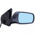 Ocpty Black Right Side Mirror Fit For 1999-2010 Volkswagen Jetta Textured Glass Manual Folding Heated