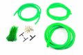 Autobahn88 Engine Room Silicone Vacuum Hose Dress Up Diy Kit Compatible With Chevrolet All Models Green