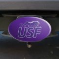 University Of Sioux Falls Primary Logo Oval Tow Hitch Cover Trailer Plug Insert 2