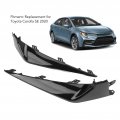 1 Pair Front Bumper Grill Lower Trim Molding 52112 02110 Left Right Extension Replacement For Corolla Se 2020