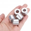 Uxcell 5pcs Aluminum Spacer 3 8 Bore X 4 Od 5 Length Screw Standoff Bushing Plain Finish Round Metal For Id Screws Bolts And