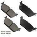 Rear D2169 Ceramic Disc Brake Pad Set With Hardware For Ram 1500 2019 2025 Jeep Grand Wagoneer And 2022 2024 4 Piece 