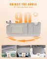 Ocpty Left Driver Side Sun Visor With Sunroof Fit For 2006 2007 2008 2009 2010 2011 Toyota Camry 74320-06800-e0 Beige